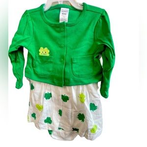 Carters St. Patrick’s Day Outfit NWT